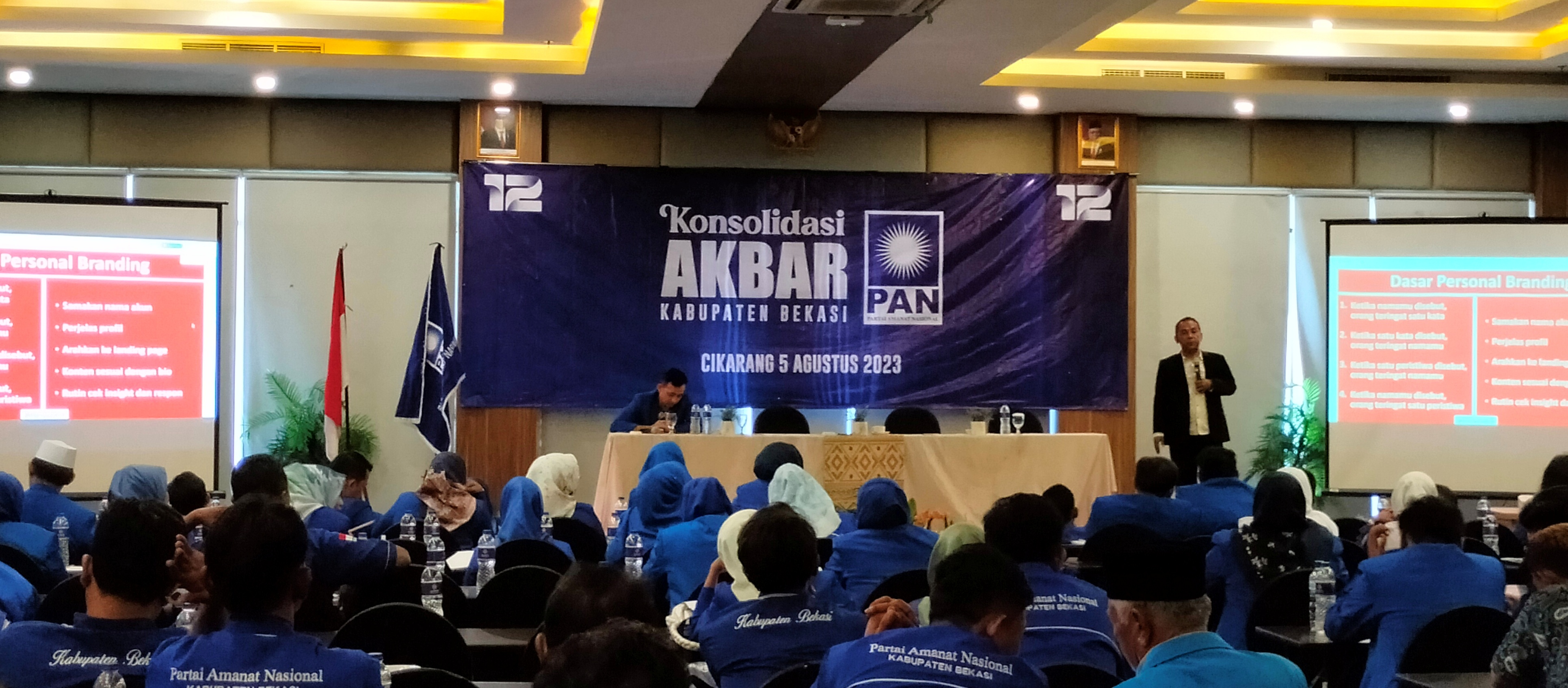 PAN Kabupaten Bekasi Bekali Strategi ke Para Bacaleg untuk Meraih Dukungan Pemilih