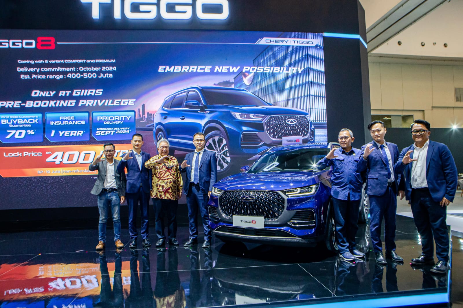 Chery TIGGO 8 SUV Premium 7-seaters Mulai Dijual, Ada Harga Special di GIIAS 2024, Buruan!