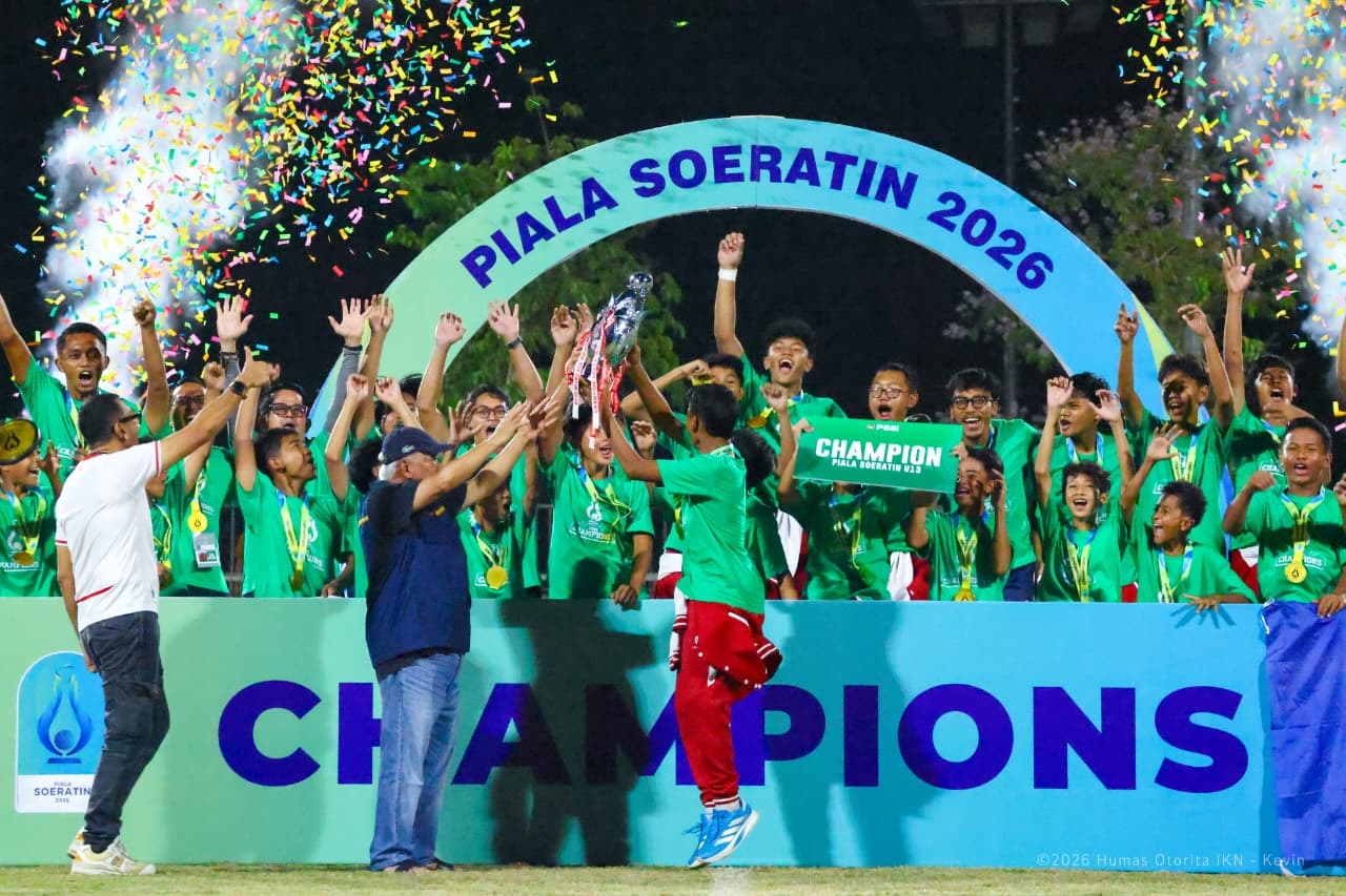 Piala Soeratin 2026 Digelar di IKN, 3 Tim Ini Berhasil Jadi Juara!