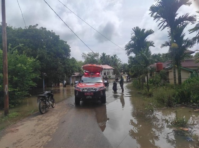 Sebanyak 164 Jiwa Terdampak Banjir di Provinsi Riau