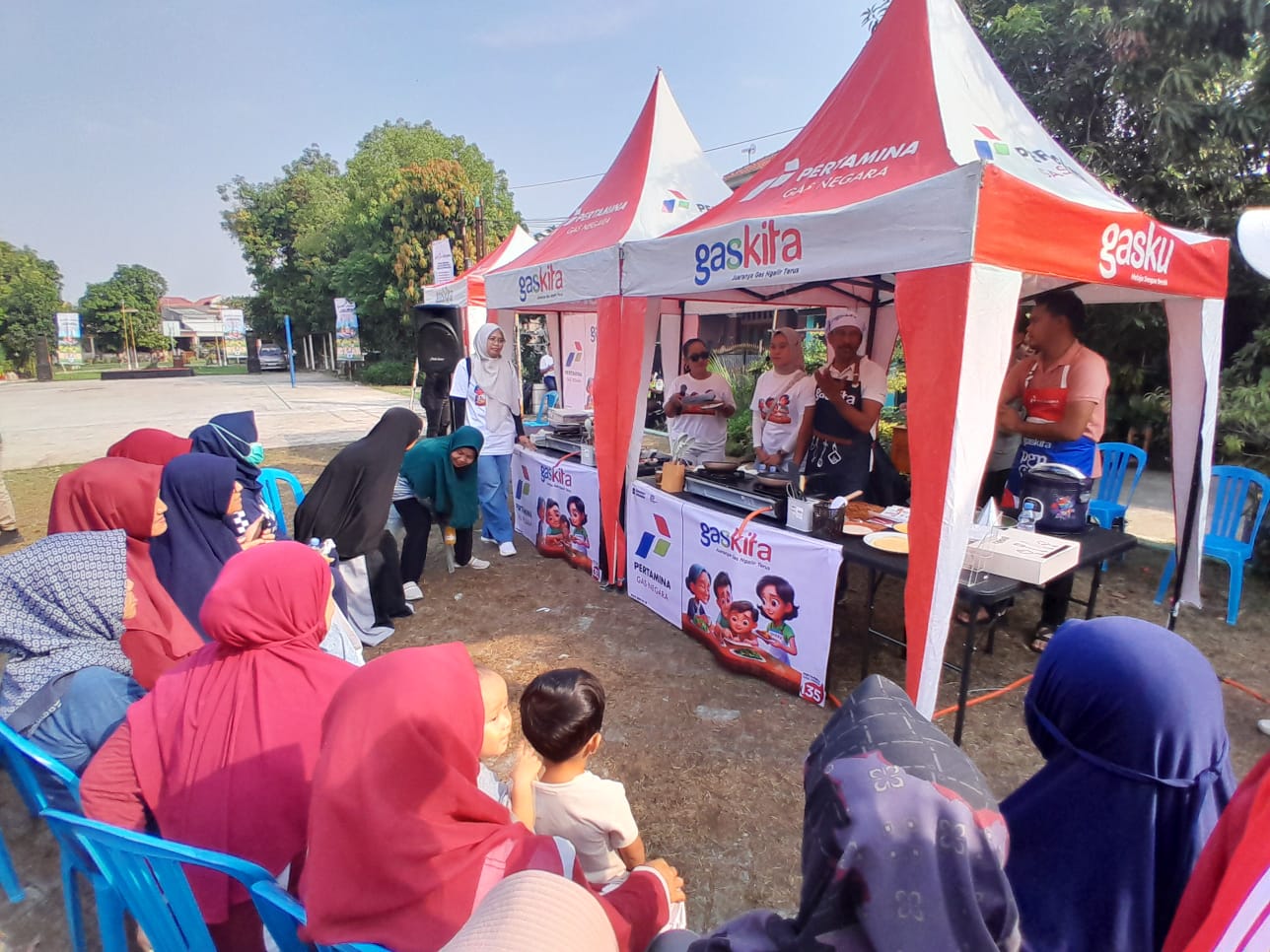 GasKita Sadayana, PGN Area Karawang Ajak Warga Hidup Sehat dan Gunakan Energi Bersih
