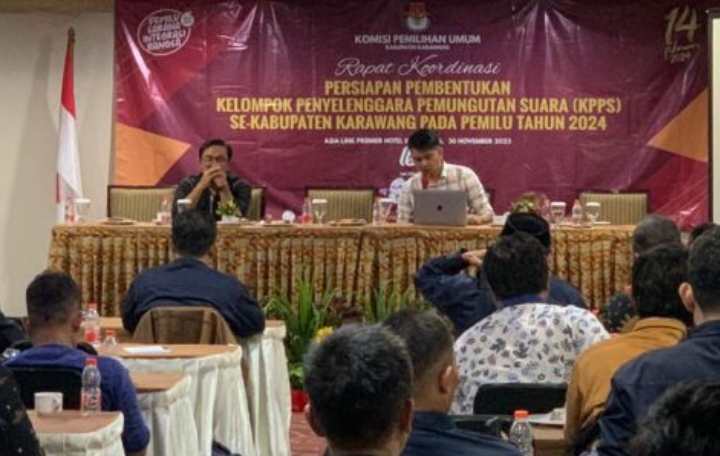 Resmi, KPU Karawang Buka Rekrutmen KPPS Pemilu 2024 Pada 11 Desember Mendatang