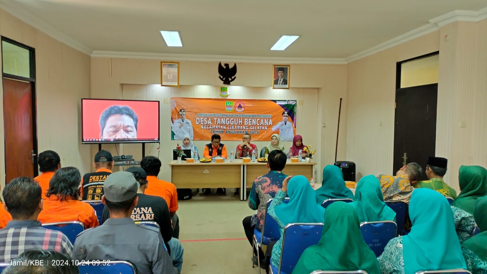 Kecamatan Cikarang Selatan Sosialisasikan Pencegahan Bencana ke Masyarakat 