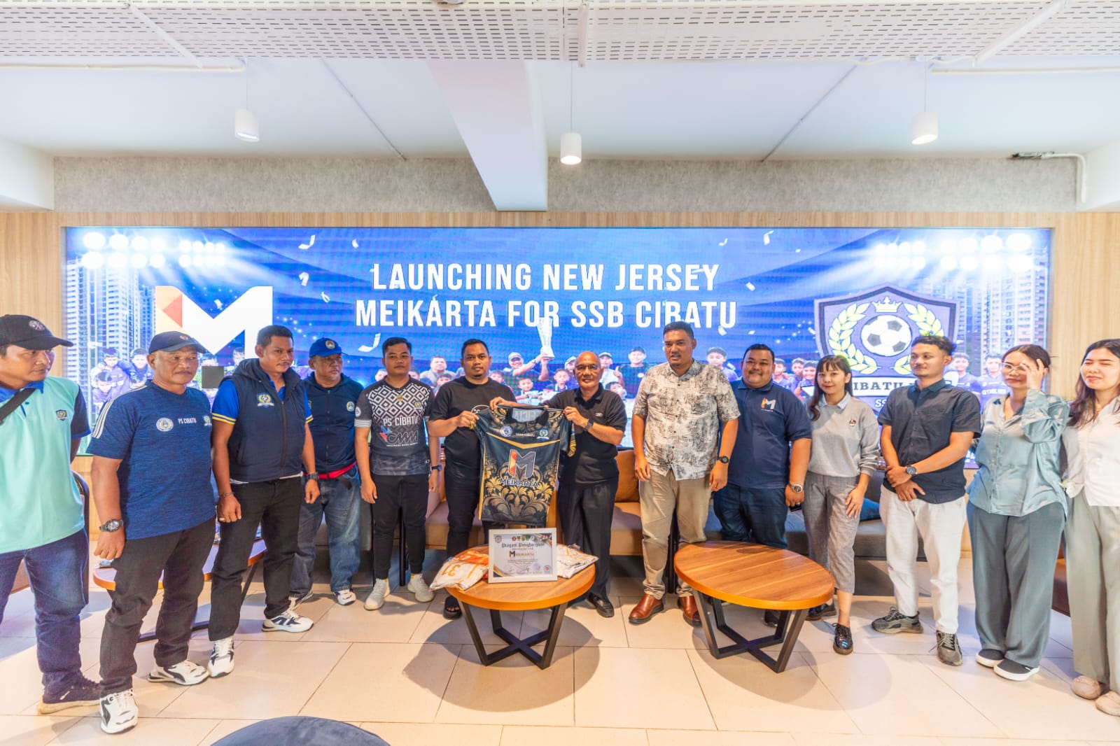 Jelang Piala Soeratin di Jawa Barat, SSB Cibatu U-13 Launching New Jersey Meikarta 