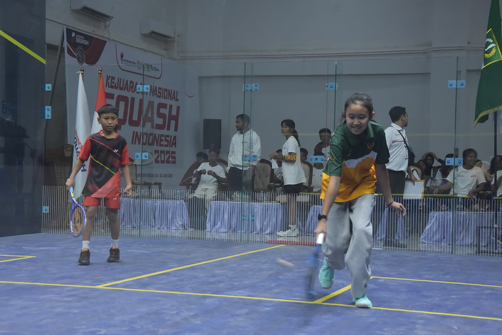 Kabupaten Bekasi Jadi Tuan Rumah Kejurnas Squash 2025, 160 Atlet Bersaing Rebut Tiket Internasional 