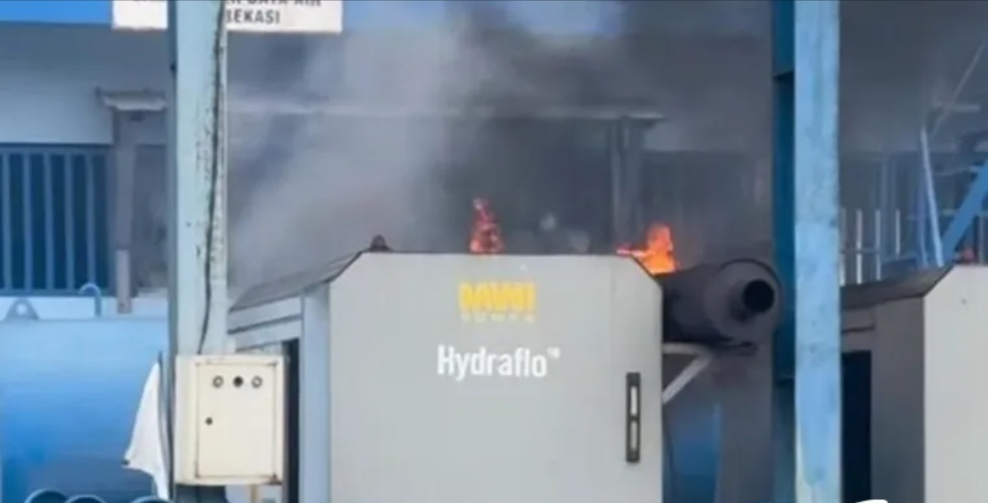 Pompa Polder Kalimati Terbakar Saat Tinjauan Pemerintah Kota