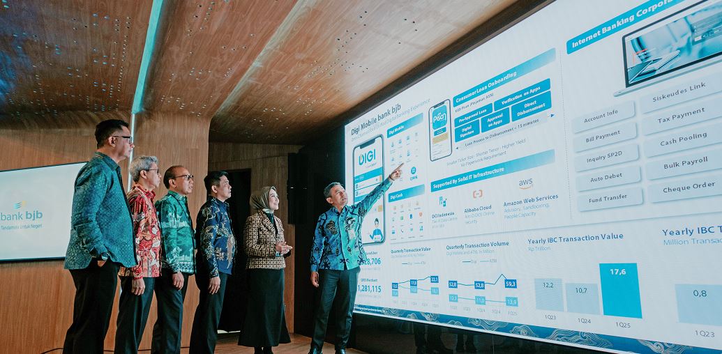 Bank bjb Tumbuh Positif di Tengah Tantangan, Cetak Laba Rp606 Miliar pada Triwulan I 2025
