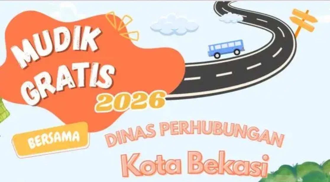 Program Mudik Gratis Dibuka 2 Maret 2026, Pemkot Bekasi Siapkan Transportasi Aman untuk Warga