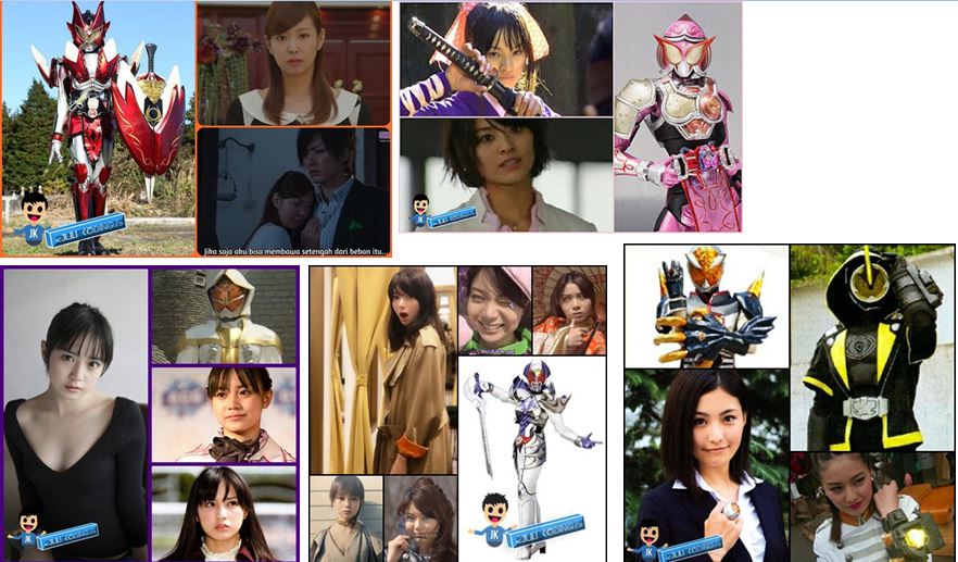 6 Kamen Rider Wanita Era Heisei yang Cantik!