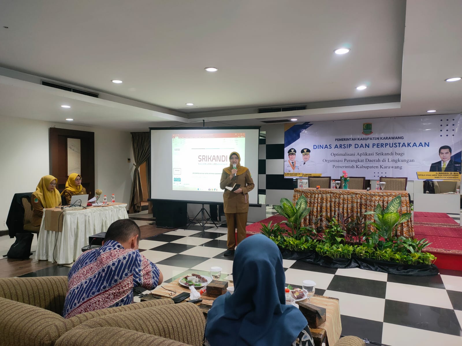 Disarpus Karawang Modernisasi Pengelolaan Arsip Lewat Aplikasi Srikandi