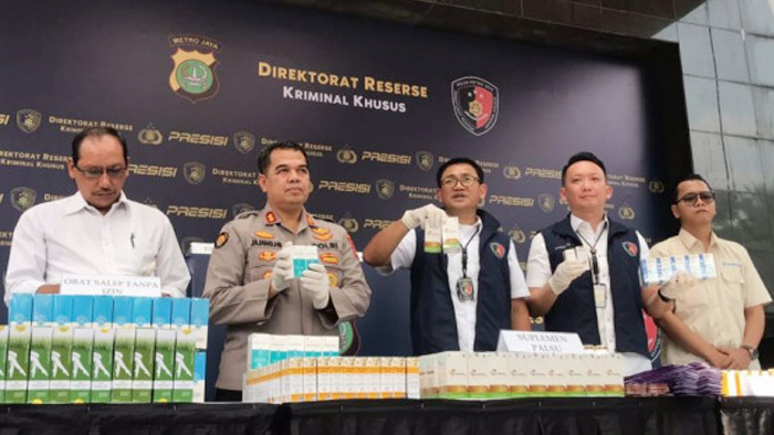 Sindikat Penjualan Obat Palsu Raup Keuntungan Miliaran Rupiah Dari  marketplace