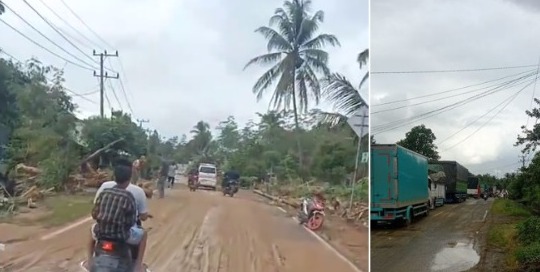 Banjir Bandang Rendam Beberapa Pekon dan Putus Akses Jalinbar di Tanggamus