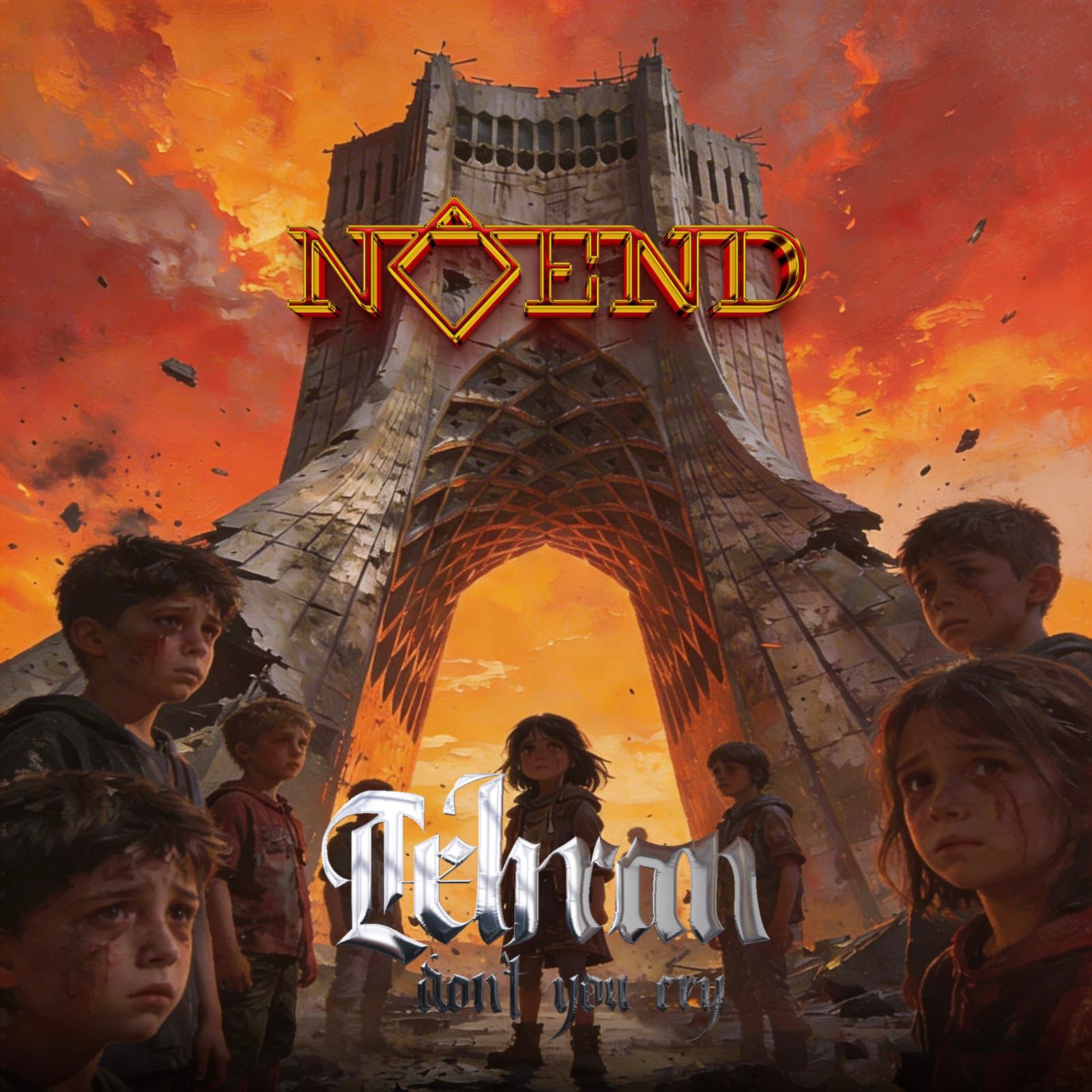 NOEND Rilis ''Teja Kamenai'', Lagu Solidaritas Kemanusiaan untuk Iran