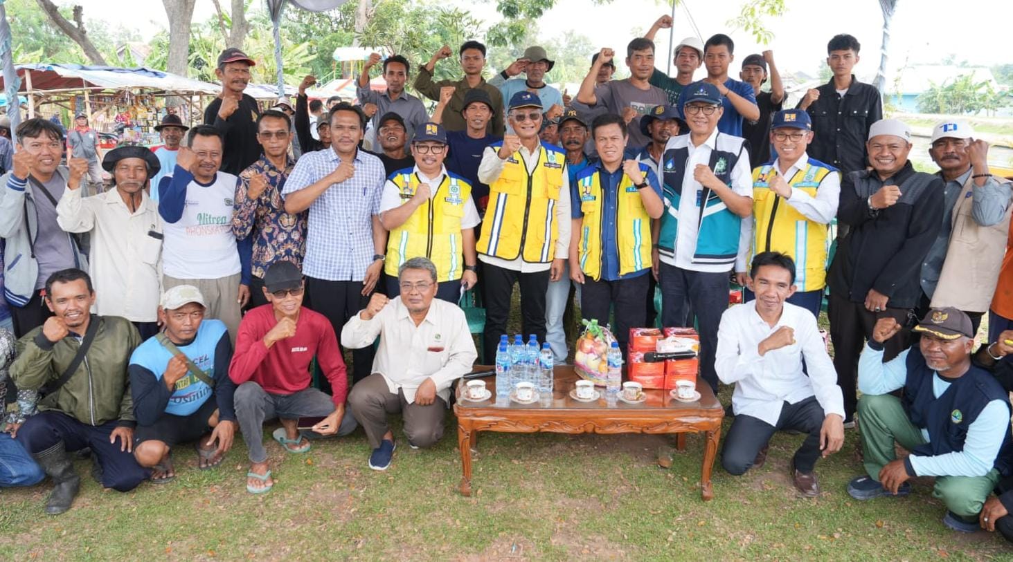 Dukung Peningkatan Produksi Beras, Menteri Dody Tinjau Rehabilitasi Saluran Induk Tarum Utama D.I Jatiluhur