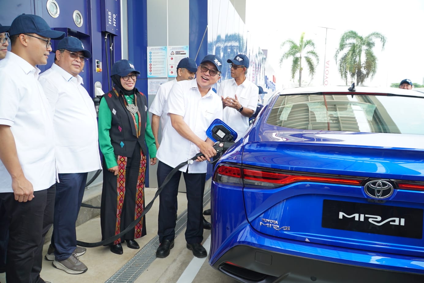 Toyota Luncurkan Stasiun Pengisian Bahan Bakar Hidrogen di Karawang 