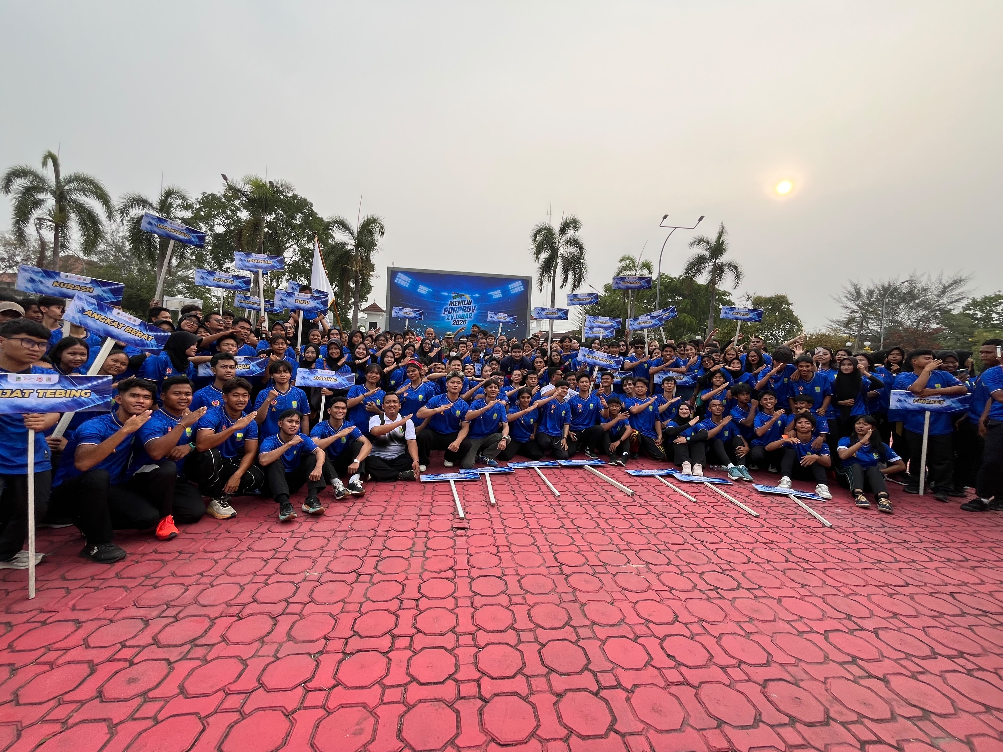 500 Atlet Siap Berjuang Harumkan Nama Karawang di Porprov XV Jabar 2026