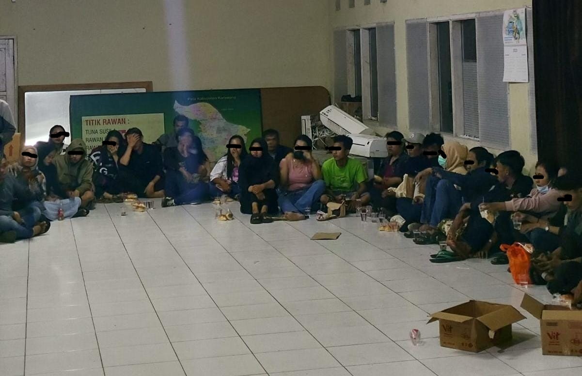'Ngamar' di Bulan Ramadhan, Puluhan Pasangan Bukan Suami Istri Diamankan Satpol PP Karawang
