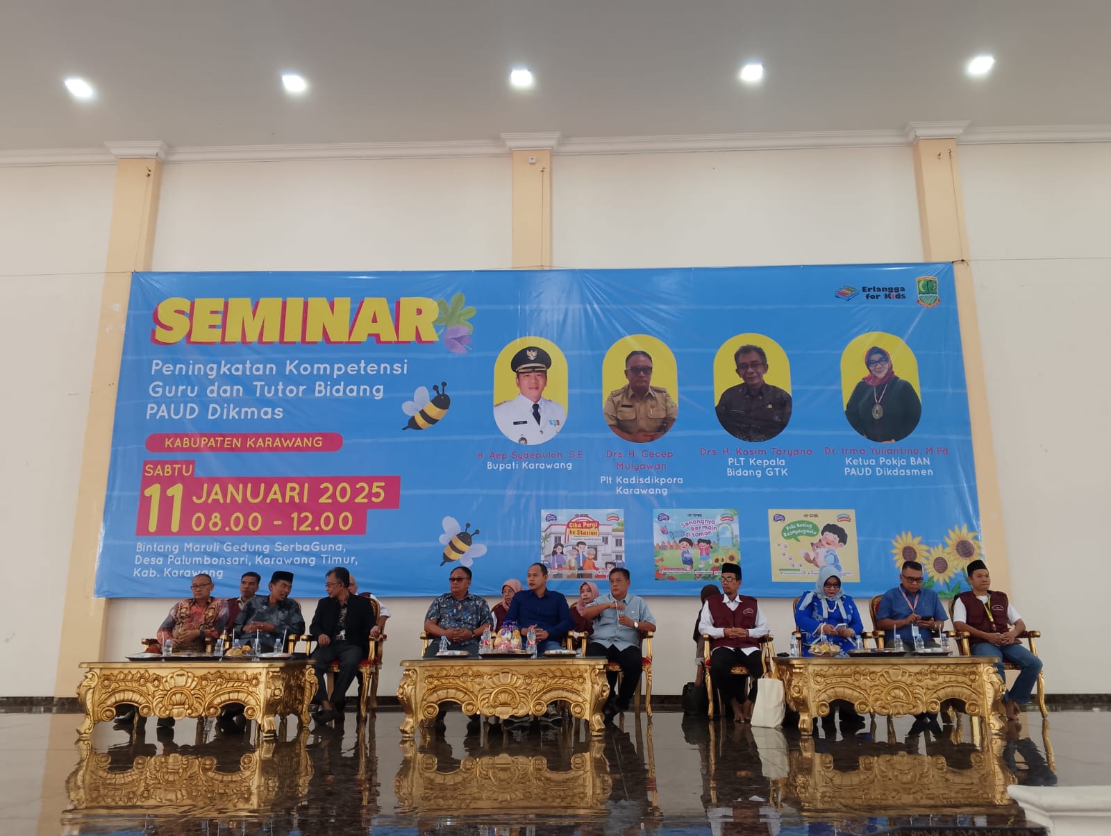 Forum Komunikasi Ormit Karawang Gelar Seminar Peningkatan Kompetensi Guru dan Tutor Bidang PAUD Dikmas