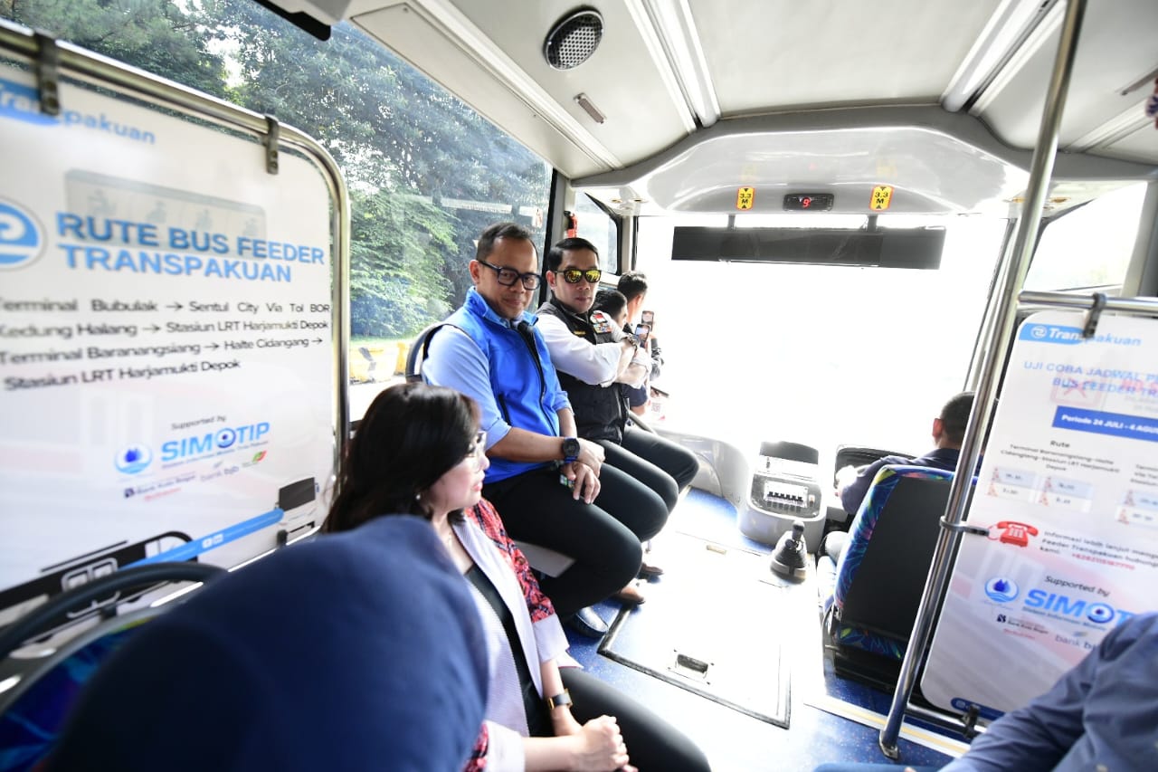 Operasional BRT Trans Pakuan Diluncurkan, Penunjang LRT Jabodebek 