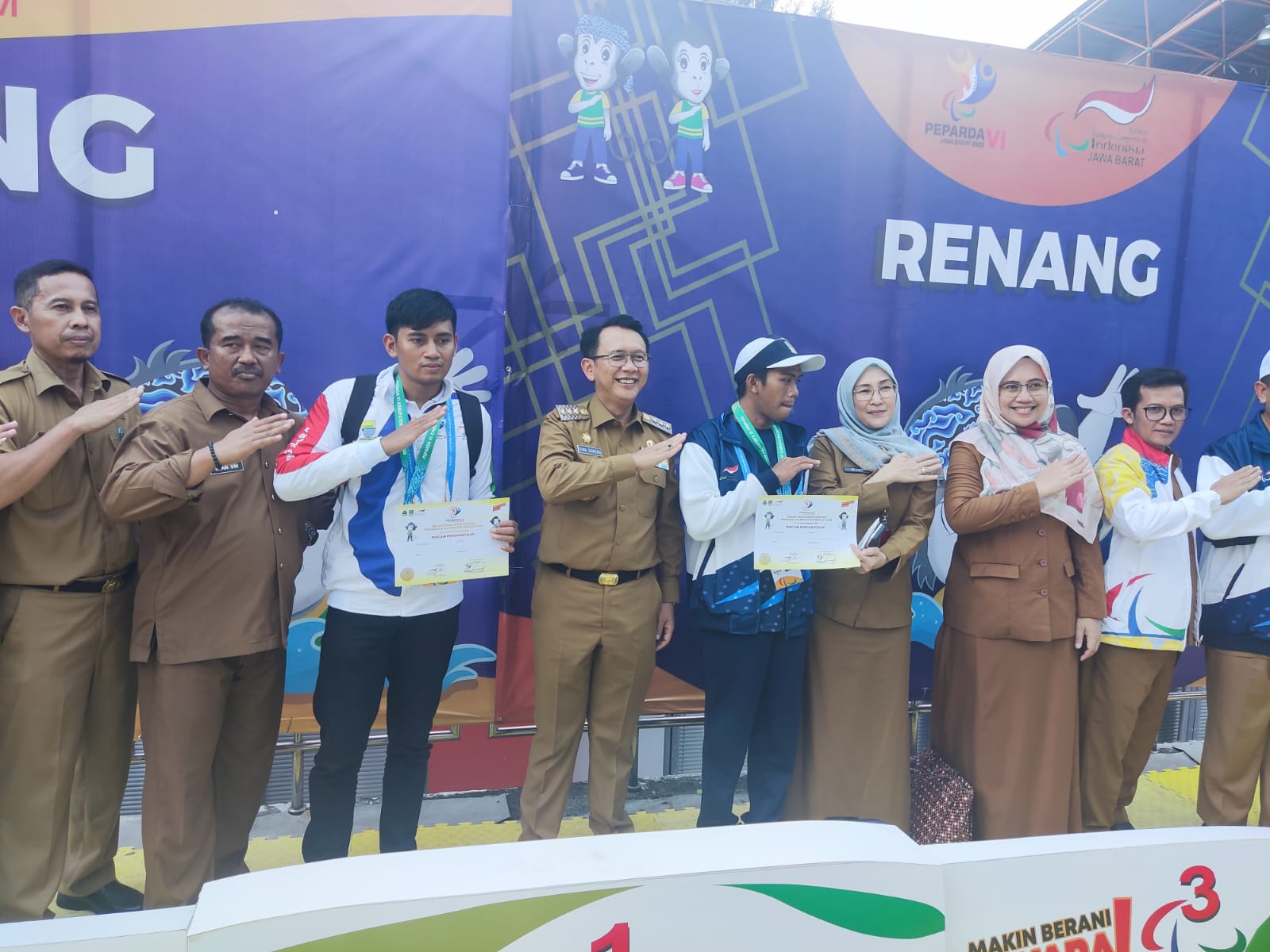 Peparda VI Jabar: Bekasi Kunci Posisi Juara Umum dengan Perolehan  209 Medali Emas