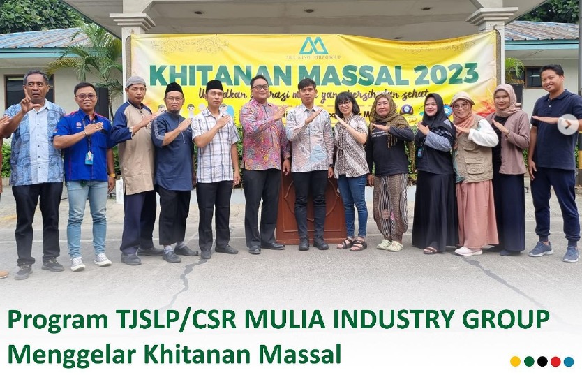 Bappeda Kabupaten Bekasi dan MULIA INDUSTRY GROUP Kolaborasi Gelar Khitanan Massal