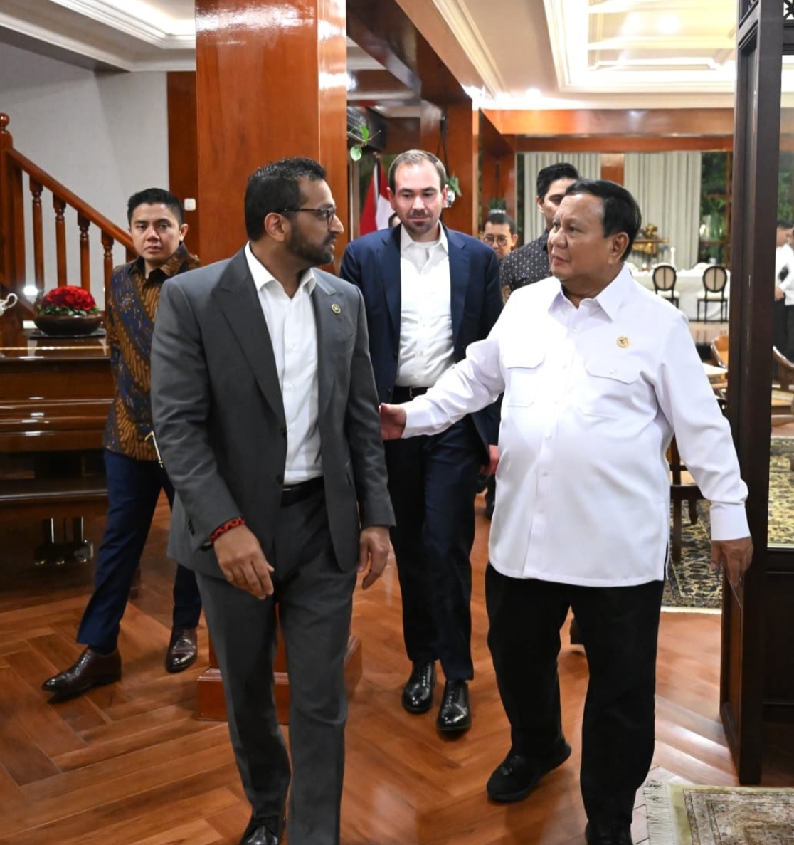 Presiden Prabowo Terima Kunjungan Direktur FBI di Jakarta