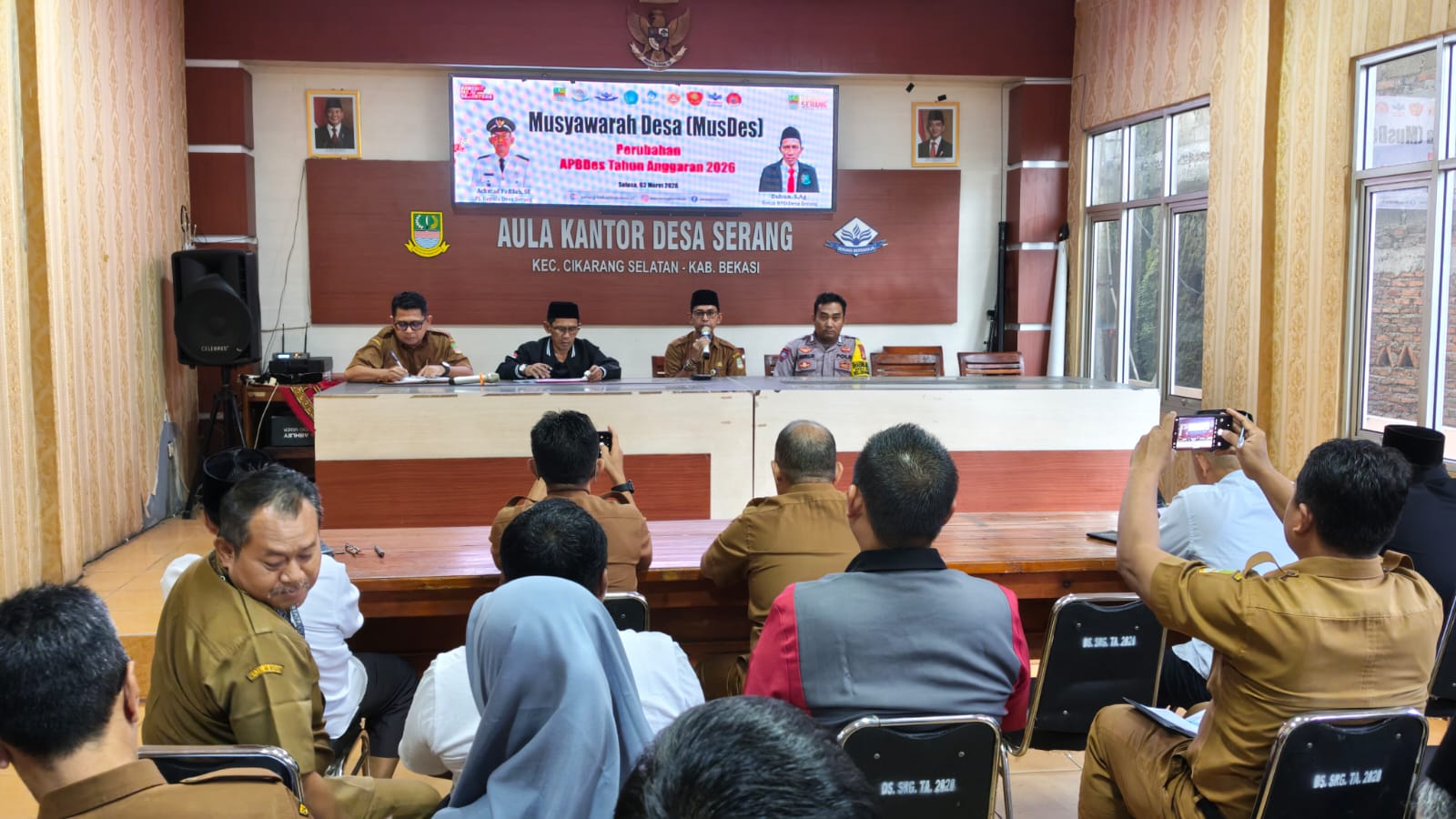 Terdampak Efisiensi Anggaran, BPD Serang Lakukan Musdes Perubahan APBDes 2026