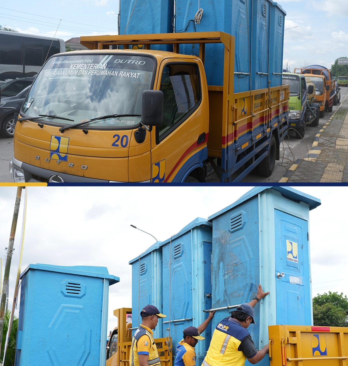 Cipta Karya Bangun Toilet Umum Standar Nasional di Empat Pasar Tradisional