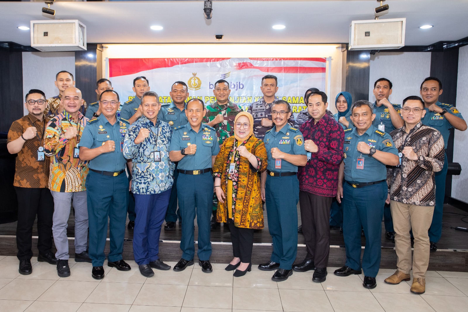 Perkuat Sinergitas, bank bjb Tandatangani PKS Dengan TNI AL