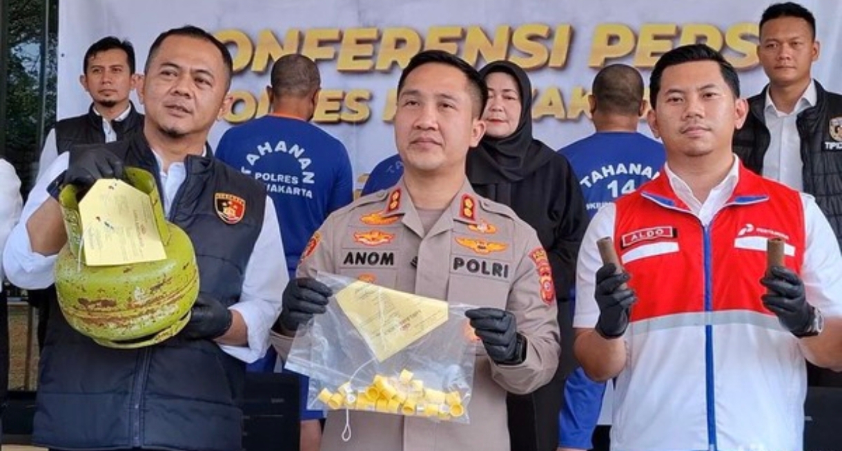 Gudang Oplos LPG di Purwakarta Digerebek, Omzet Puluhan Juta Per Hari Terungkap