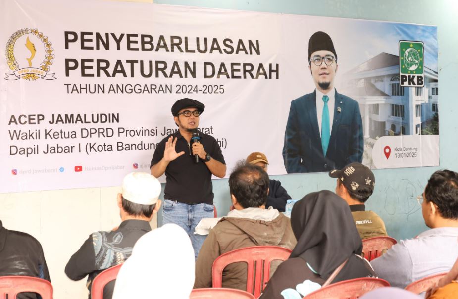 Tingkatkan Pemahaman Publik, Waket DPRD Jabar Acep Jamaludin Gelar Sosperda No 5 Tahun 2023