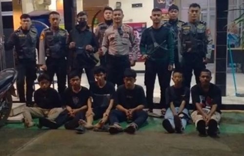 Gagal Tawuran di Jalan Kalimalang Cikarang Barat, Enam Pemuda Dicokok Polisi
