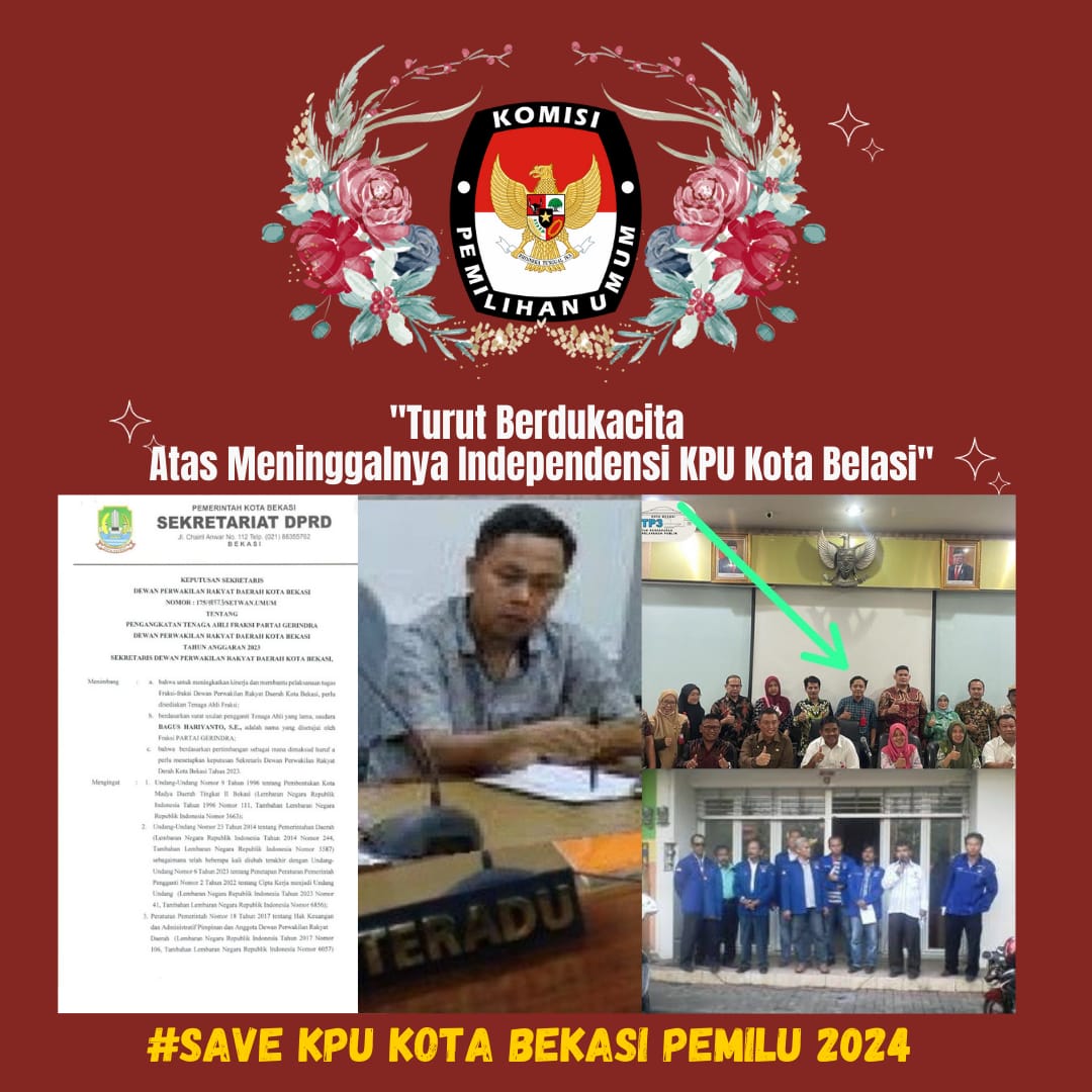 Timsel Bermasalah, Proses Rekrutmen Komisioner KPU Kota Bekasi Digempur Mosi Tak Percaya