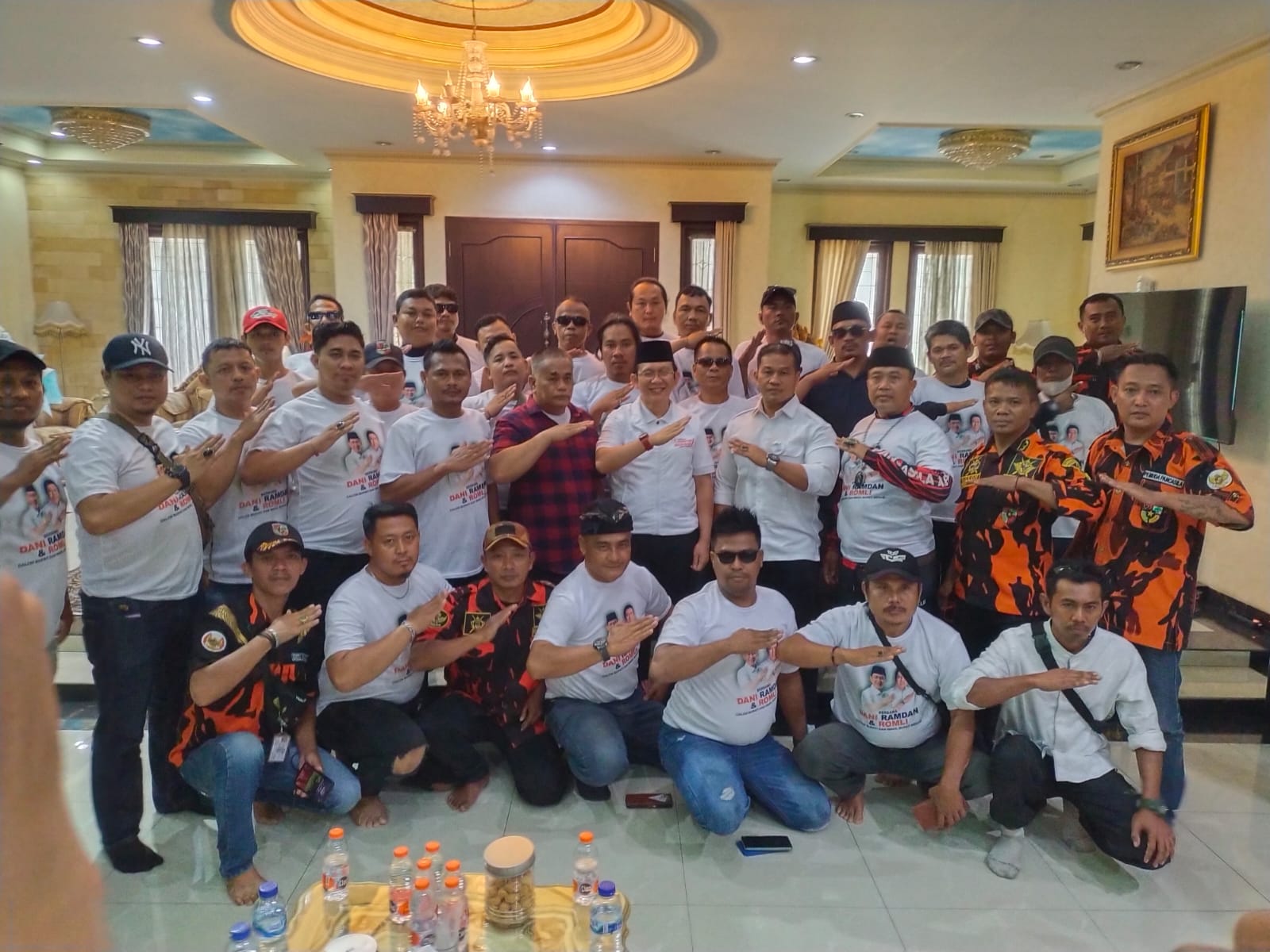 Paslon Dani Ramdan-Romli Dapat Tambahan Dukungan dari Pemuda Pancasila Kabupaten Bekasi