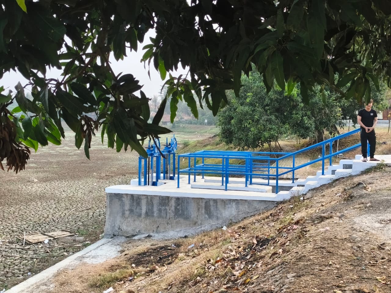 Situ Rawa Bedeng di Bojongmangu Mengering, Petani Gigit Jari