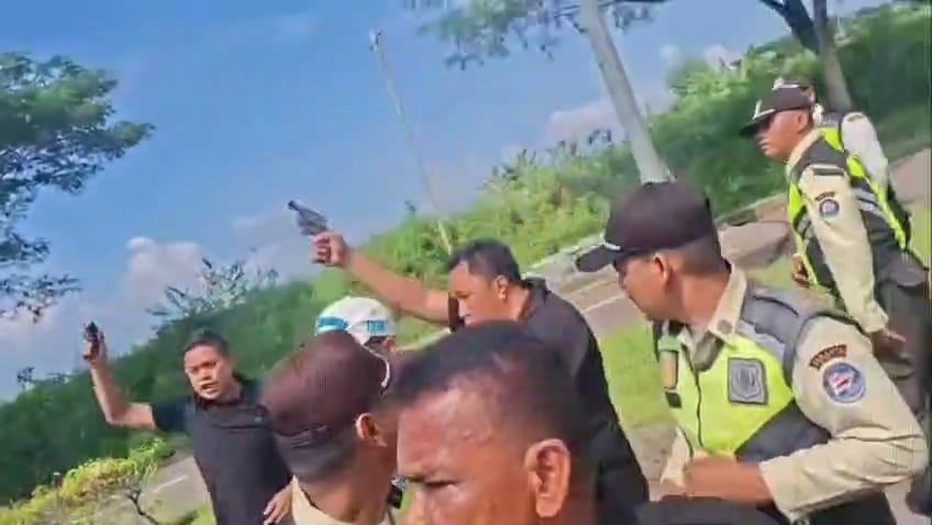Viral! Tembakan Peringatan Warnai Konflik Lahan Proyek Deltamas, Polisi Ungkap Bahwa Bukan Ormas Tapi..