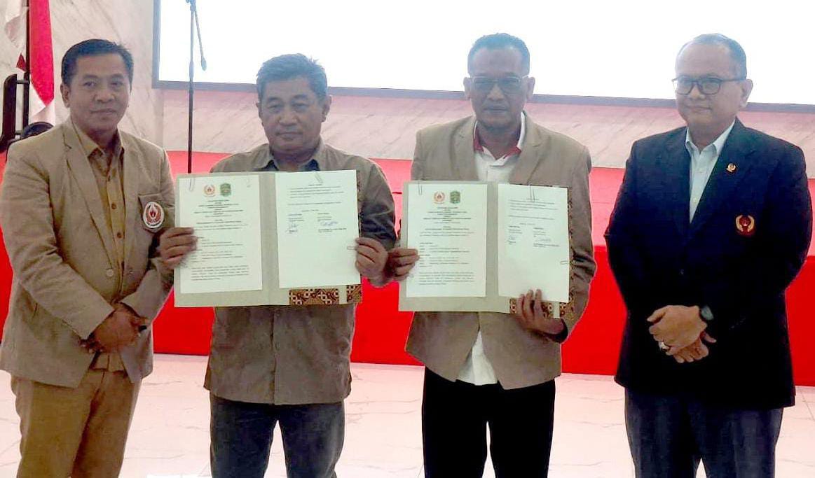 Teken MoU dengan KONI Karawang, STIT Rakeyan Santang Karawang Komitmen Dukung Atlet Berprestasi