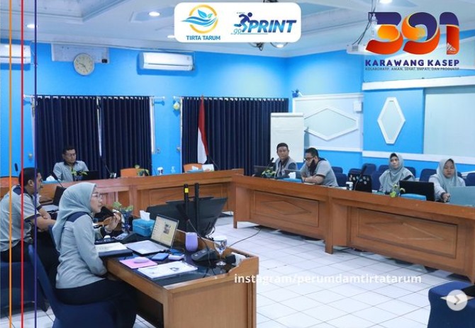 PERUMDAM Tirta Tarum Karawang Gelar Latihan Pendampingan Training of Trainers (TOT) untuk Peningkatan SDM