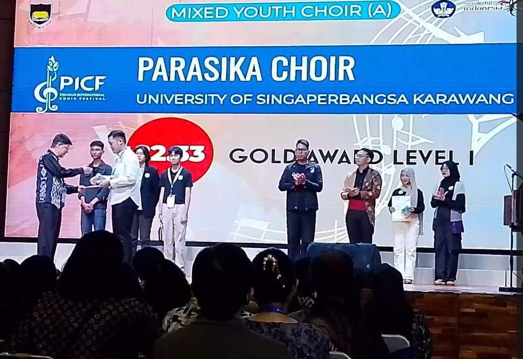 Parasika (Unsika) Raih Gold Award di Penabur International Choir Festival 2024