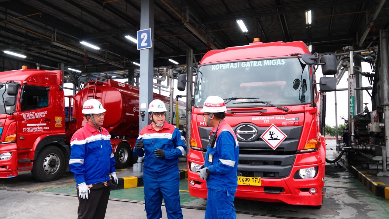 Pertamina Patra Niaga RJBB dan Wakil Dirut PT Pertamina Persero Pastikan Pasokan BBM Aman Selama Nataru