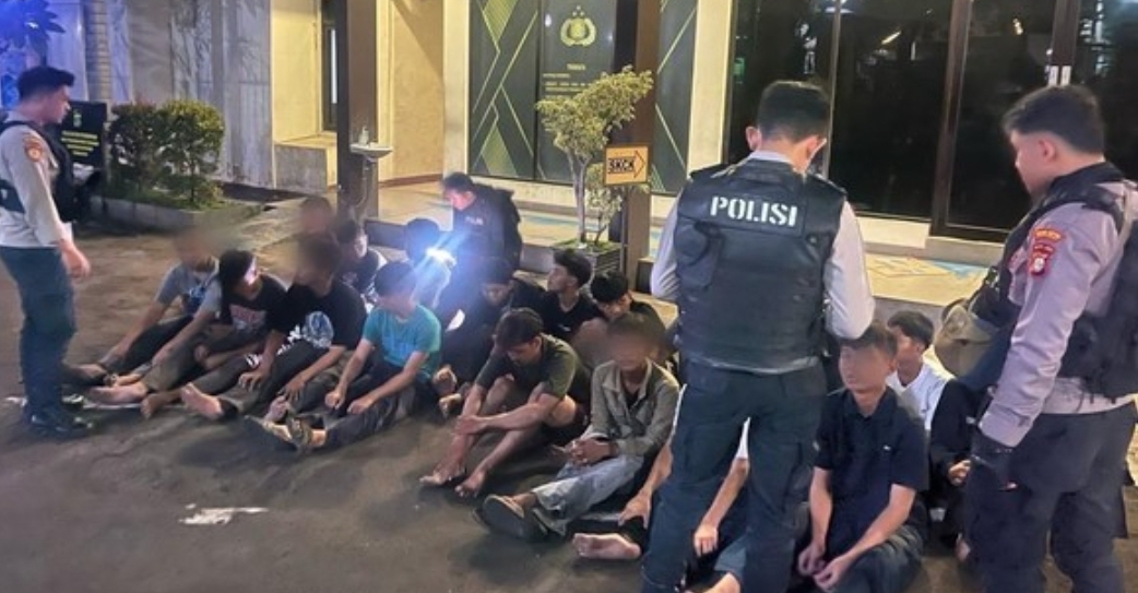 Tawuran di Cikarang Timur, 9 Remaja di Amankan Polisi