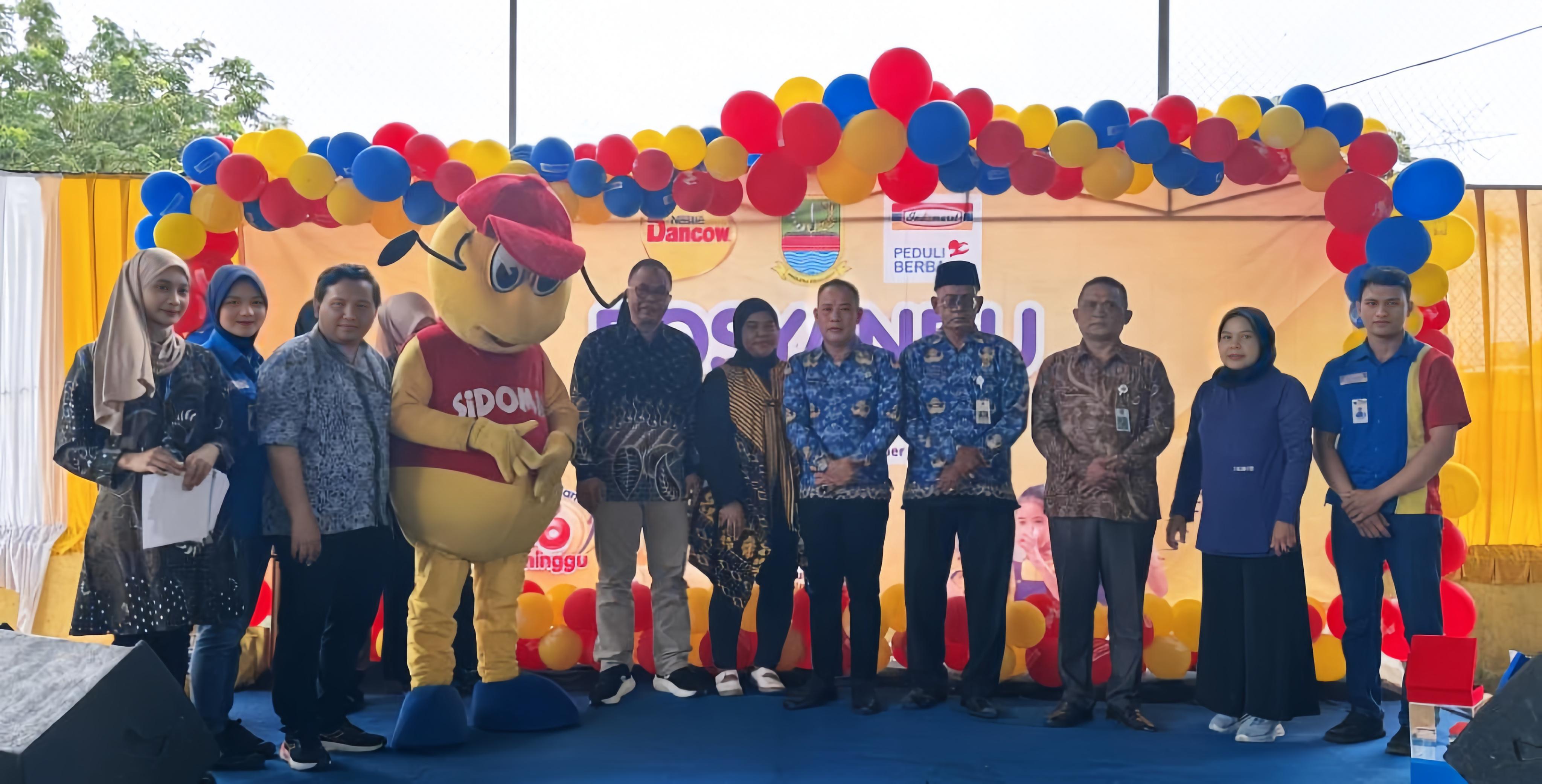 Indomaret dan Nestle DANCOW Tingkatkan Kesadaran Gizi Keluarga Lewat Posyandu di Bekasi