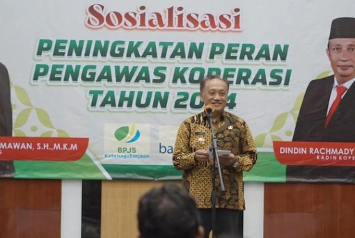 Pjs Bupati Karawang Apresiasi Sosialisasi Peningkatan Peran Pengawas Koperasi Tahun 2024