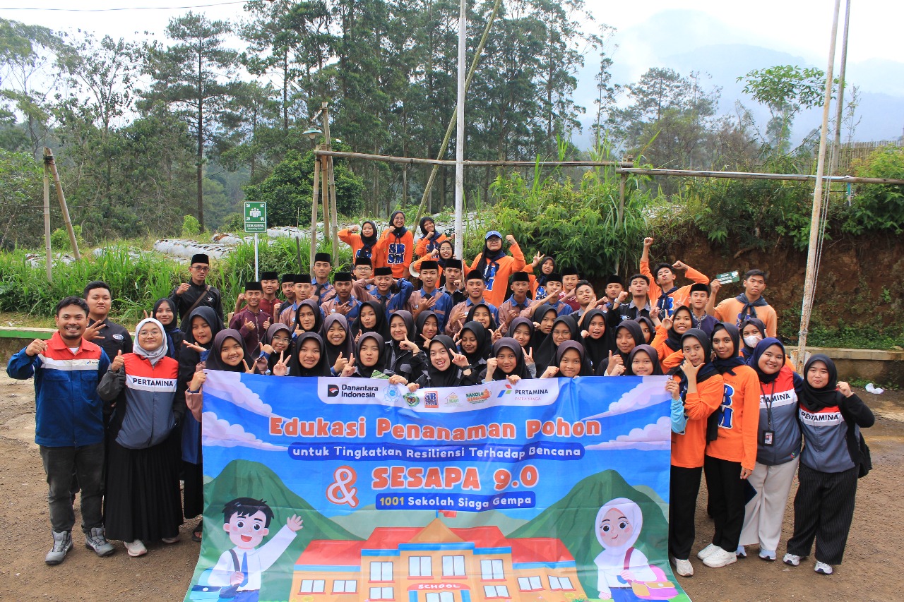 Pertamina Patra Niaga Regional JBB Wujudkan Santri Tangguh Bencana Melalui Sekolah Aman