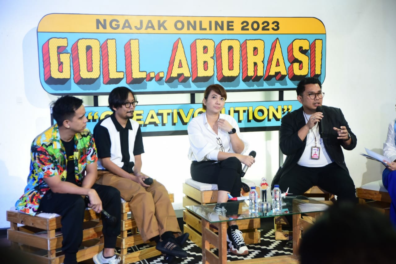 JNE Ngajak Online 2023  “Goll..Aborasi Creativolution”