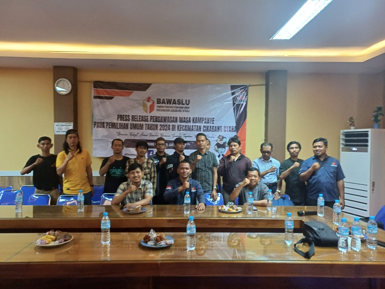 Pemilu 2024 Semakin Dekat, Panwascam Cikarang Utara Terus Awasi Pasokan Logistik