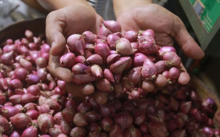 Harga Bawang Merah Terus Melejit, Di Pasar Tradisional Cikarang Tembus Rp 60.000 Per Kg