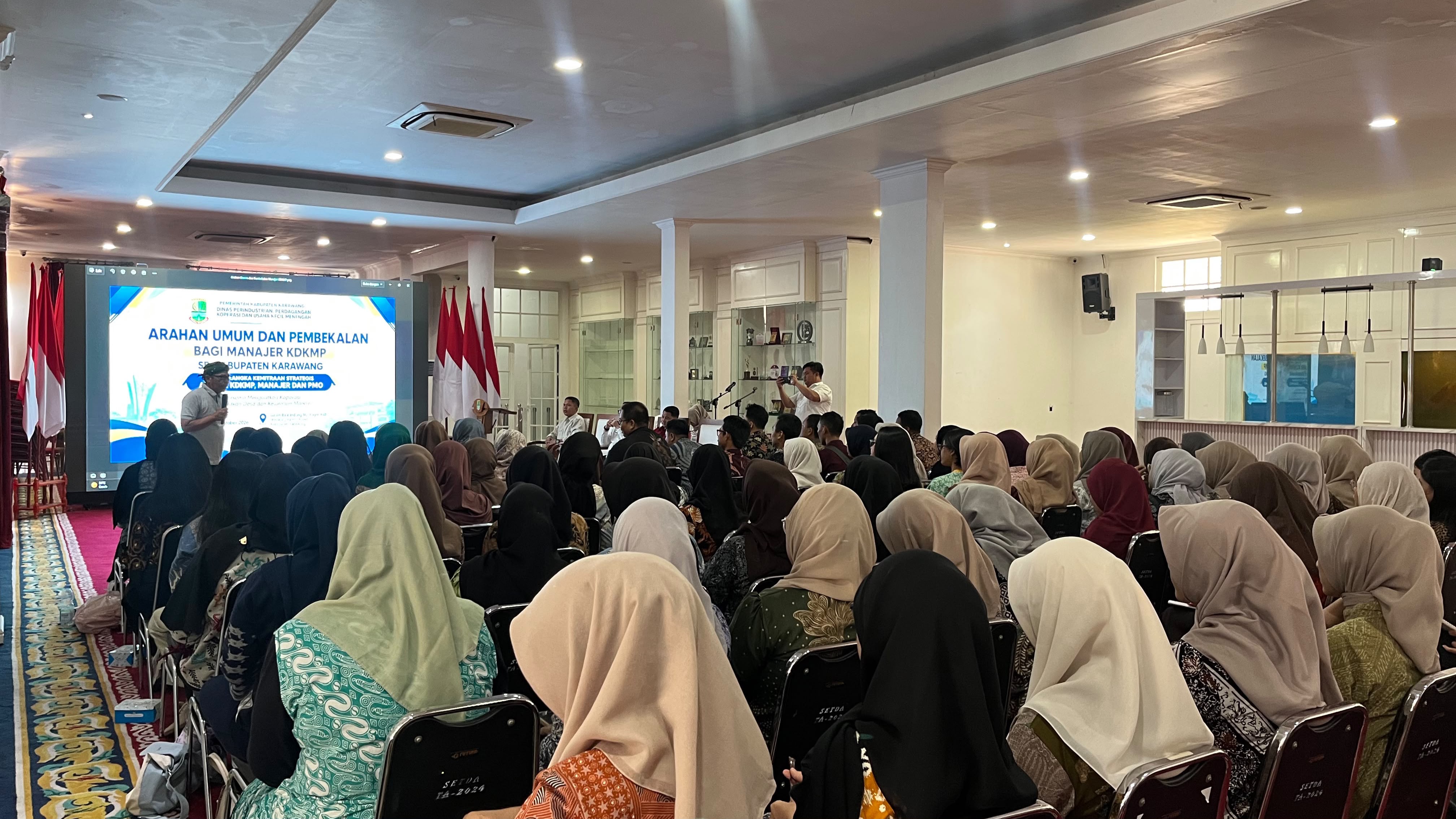 Perdana, Ratusan Manager Kopdes Karawang Berkumpul: Bahas Progres Sampai Curhat Kerjaan