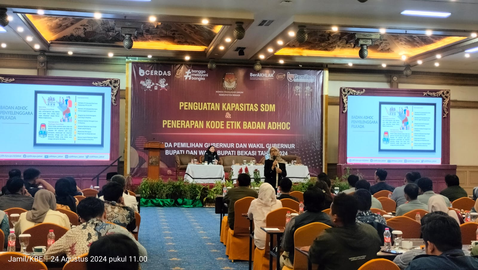 Ketua KPU Ingatkan Badan ADHOC Menjaga Integritas dan Profesional Pada Pilkada Serentak