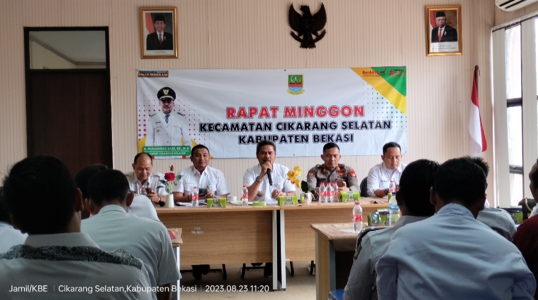 Cikarang Selatan Berkomitmen Mengirimkan Qori-Qoriah Lokal dalam Lomba MTQ ke 55 Tingkat Kabupaten Bekasi 